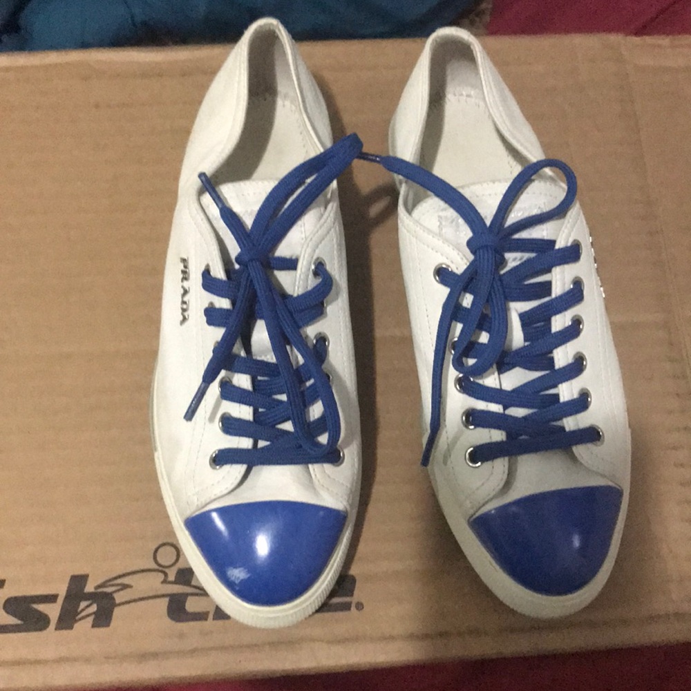 Authentic used Prada sneakers